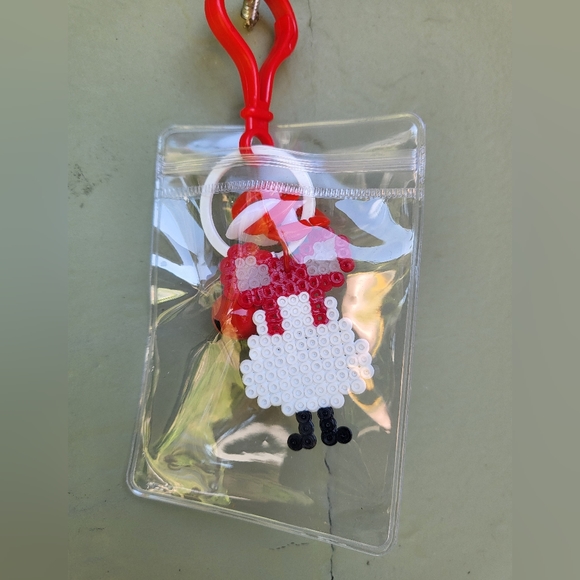 Handmade QSMP Perler Bead Eggs Keychain, Backpack Charm - Picture 11 of 14